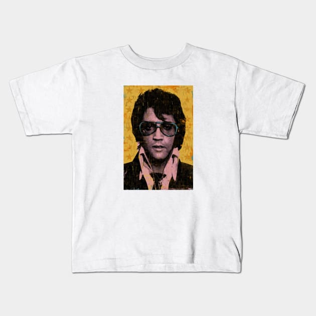 Elvis Kids T-Shirt by francescosalerno